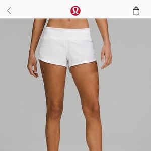 LULULEMON SHORTS: Speed Up Low-Rise Lined Shorts 2.5”
